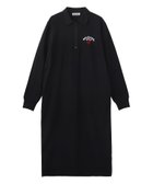 【ミルクフェド/MILKFED.】のHALF ZIP DRESS 大人の最旬トレンドファッション＆コーディネート founy(ファウニー) ファッション Fashion レディースファッション Fashion for Women ワンピース Dresses フォーマル・パーティードレス・結婚式用ドレス Elegant & Casual Dresses インナー Innerwear カットソー Cut and Sewn Top シンプル Simple, Minimal スリット Slit, Slit Detail トレンド Trend, Trending Now マキシ Maxi, Full Length リラックス Relax, Relaxed Fit ルーズ Loose, Oversized thumbnail BLACK|ID: prp329100004976689 ipo3291000000037302697