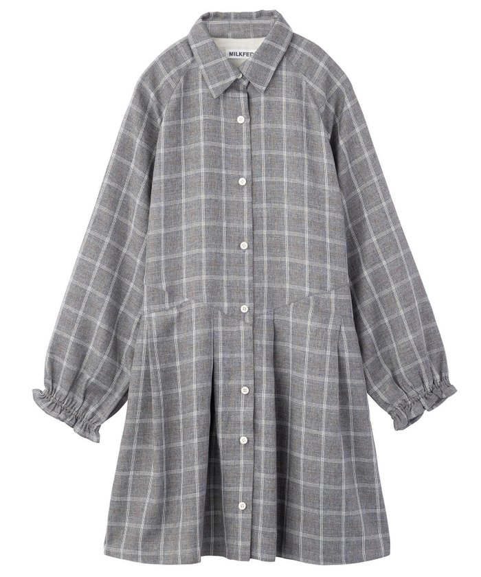 【ミルクフェド/MILKFED.】のPLAID TUNIC SHIRT インテリア・キッズ・メンズ・レディースファッション・服の通販 founy(ファウニー) https://founy.com/ ファッション Fashion レディースファッション Fashion for Women トップス・カットソー Cut & Sew Tops シャツ・ブラウス・オフィスカジュアル Elegant Blouses & Button-Ups ショート Short, Short Length チェック Check, Plaid, Tartan チュニック Tunic, Long Top ボトム Bottoms, Lower Wear ポケット Pocket, Pocket Detail 羽織 Haori, Light Jacket リボン Ribbon, Bow おすすめ Recommended / Our Picks 2023春夏・S/S Spring/Summer 2023 SS23 2023年 2023 |ID: prp329100004976690 ipo3291000000037302699
