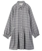 【ミルクフェド/MILKFED.】のPLAID TUNIC SHIRT GREY|ID: prp329100004976690 ipo3291000000037302700