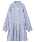 【ミルクフェド/MILKFED.】のPLAID TUNIC SHIRT LtPURPLE|ID: prp329100004976690 ipo3291000000037302702