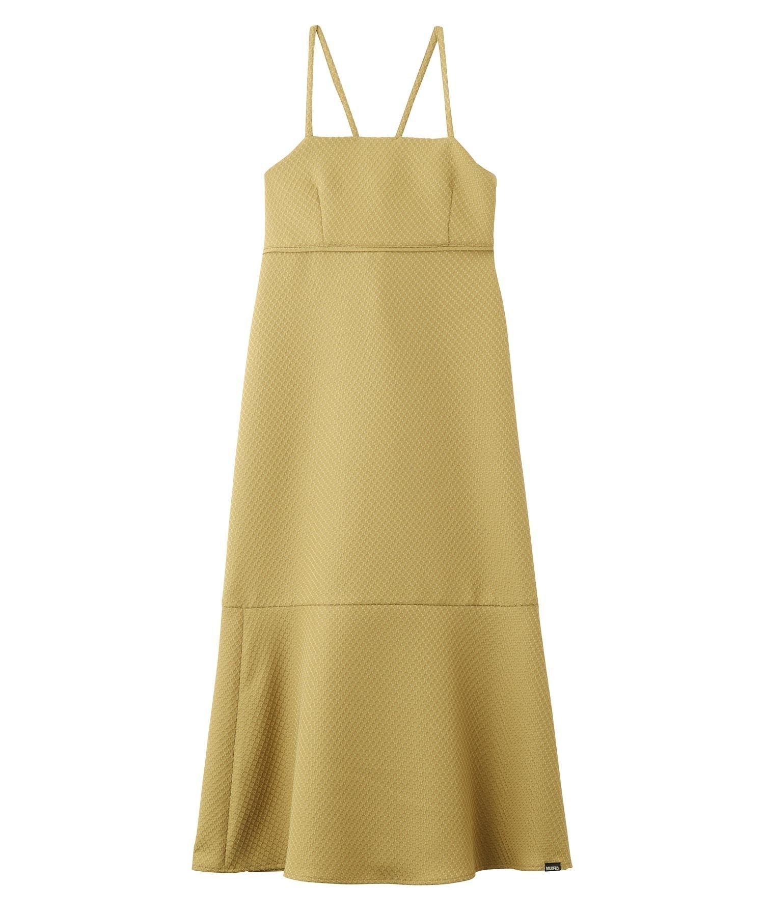 【ミルクフェド/MILKFED.】のJUMPER SKIRT インテリア・キッズ・メンズ・レディースファッション・服の通販 founy(ファウニー) 　ファッション　Fashion　レディースファッション　Fashion for Women　スカート　Skirts　インナー　Innerwear　エレガント 上品　Elegant　キャミソール　Camisole, Spaghetti Strap Top　今季　This Season, Current Season　トレンド　Trend, Trending Now　リボン　Ribbon, Bow　楽ちん　Easy Fit, Comfortable　YELLOW|ID: prp329100004976691 ipo3291000000037302705