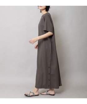 【ミューニック/Munich】のドライタッチスムースサイドベントTシャツワンピース 大人の最旬トレンドファッション＆コーディネート founy(ファウニー) ファッション Fashion レディースファッション Fashion for Women ワンピース Dresses シャツワンピース / 1枚で着映えコーデ Shirt Dresses ヴィンテージ Vintage Style 秋 Autumn カットソー Cut and Sewn Top 切替 Switching, Contrast Panel ストレッチ Stretch, Stretchy Fabric スリット Slit, Slit Detail とろみ Fluid, Flowy Fabric ドレープ Drape, Draping Fabric 定番 Standard, Basic Item ポケット Pocket, Pocket Detail 半袖 Short Sleeve, Half Sleeve リラックス Relax, Relaxed Fit S/S・春夏 SS, Spring/Summer, Warm Season 夏 Summer エレガント 上品 Elegant 2026年 2026 2026春夏・S/S Spring/Summer 2026 SS26 |ID:prp329100004976698