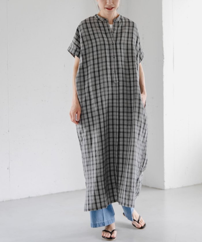 【アーバンリサーチ ドアーズ/URBAN RESEARCH DOORS】のFORK SPOON リネンレーヨンシャツワンピース インテリア・キッズ・メンズ・レディースファッション・服の通販 founy(ファウニー) https://founy.com/ ファッション Fashion レディースファッション Fashion for Women ワンピース Dresses シャツワンピース / 1枚で着映えコーデ Shirt Dresses 今季 This Season, Current Season スリット Slit, Slit Detail スリーブ Sleeve, Long Sleeve / Short Sleeve デニム Denim, Jeans Material ベーシック Basic, Essential S/S・春夏 SS, Spring/Summer, Warm Season おすすめ Recommended / Our Picks 夏 Summer エレガント 上品 Elegant 2026年 2026 2026春夏・S/S Spring/Summer 2026 SS26 |ID: prp329100004976701 ipo3291000000037302736