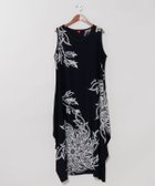 【アミナコレクション/Amina Collection】の【チャイハネ】サウィドノースリーブワンピース【Amina×VORRUK】 大人の最旬トレンドファッション＆コーディネート founy(ファウニー) ファッション Fashion レディースファッション Fashion for Women ワンピース Dresses アシンメトリー Asymmetrical Style コラボ Collaboration, Collab プリント Print, Printed Pattern モチーフ Motif, Design Theme thumbnail ブラック|ID: prp329100004976702 ipo3291000000037302743