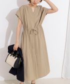 【ノーリーズ/NOLLEY'S】のウォッシャブル前タックワンピース 大人の最旬トレンドファッション＆コーディネート founy(ファウニー) ファッション Fashion レディースファッション Fashion for Women ワンピース Dresses ウォッシャブル Machine Washable ドローコード Drawcord, Drawstring Cord おすすめ Recommended / Our Picks 夏 Summer ビジネス 仕事 通勤 Business / Work / Commuting 2026年 2026 2026春夏・S/S Spring/Summer 2026 SS26 thumbnail ベージュ|ID: prp329100004976704 ipo3291000000037302749