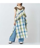 【アミナコレクション/Amina Collection】の【チャイハネ】サリィアキャミワンピース 大人の最旬トレンドファッション＆コーディネート founy(ファウニー) ファッション Fashion レディースファッション Fashion for Women ワンピース Dresses キャミソールワンピース Camisole Dresses インド Indian Textile ストリング String, Drawstring チェック Check, Plaid, Tartan thumbnail ホワイト|ID: prp329100004976708 ipo3291000000037302763