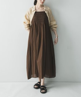【アーバンリサーチ/URBAN RESEARCH】のコットンギャザーキャミワンピース 大人の最旬トレンドファッション＆コーディネート founy(ファウニー) ファッション Fashion レディースファッション Fashion for Women ワンピース Dresses キャミソールワンピース Camisole Dresses インド Indian Textile インナー Innerwear シアー Sheer, See-Through シャーリング Shirring, Ruched タンク Tank Top, Sleeveless Top バランス Balance, Style Balance フィット Fit, Slim Fit ベスト Vest, Waistcoat リラックス Relax, Relaxed Fit S/S・春夏 SS, Spring/Summer, Warm Season おすすめ Recommended / Our Picks 夏 Summer 2026年 2026 2026春夏・S/S Spring/Summer 2026 SS26 |ID:prp329100004976712