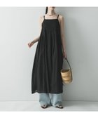 【アーバンリサーチ/URBAN RESEARCH】のコットンギャザーキャミワンピース 大人の最旬トレンドファッション＆コーディネート founy(ファウニー) ファッション Fashion レディースファッション Fashion for Women ワンピース Dresses キャミソールワンピース Camisole Dresses インド Indian Textile インナー Innerwear シアー Sheer, See-Through シャーリング Shirring, Ruched タンク Tank Top, Sleeveless Top バランス Balance, Style Balance フィット Fit, Slim Fit ベスト Vest, Waistcoat リラックス Relax, Relaxed Fit S/S・春夏 SS, Spring/Summer, Warm Season おすすめ Recommended / Our Picks 夏 Summer 2026年 2026 2026春夏・S/S Spring/Summer 2026 SS26 thumbnail ブラック|ID: prp329100004976712 ipo3291000000037302777