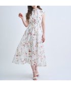 【スウィングル/Swingle】の【4/10(Fri)発売】シアーグリーンフラワーワンピース 大人の最旬トレンドファッション＆コーディネート founy(ファウニー) ファッション Fashion レディースファッション Fashion for Women ワンピース Dresses カーディガン Cardigan, Knitwear シャーリング Shirring, Ruched ノースリーブ Sleeveless, No-Sleeve ブルゾン Blouson, Bomber Jacket プリント Print, Printed Pattern ロング Long, Long-Length 夏 Summer thumbnail 白系花柄|ID: prp329100004976723 ipo3291000000037302812