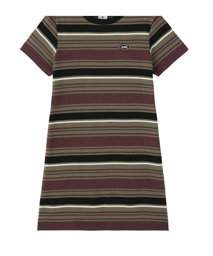 【エックスガール/X-girl】のSTRIPED FITTED S/S DRESS インテリア・キッズ・メンズ・レディースファッション・服の通販 founy(ファウニー) https://founy.com/ ファッション Fashion レディースファッション Fashion for Women ワンピース Dresses フォーマル・パーティードレス・結婚式用ドレス Elegant & Casual Dresses キャップ Cap, Baseball Cap コンパクト Compact, Small Size ショート Short, Short Length スニーカー Sneakers, Trainers ボーダー Border, Stripe 半袖 Short Sleeve, Half Sleeve ワンポイント One Point, Statement Accent S/S・春夏 SS, Spring/Summer, Warm Season おすすめ Recommended / Our Picks 夏 Summer |ID: prp329100004976731 ipo3291000000037302838