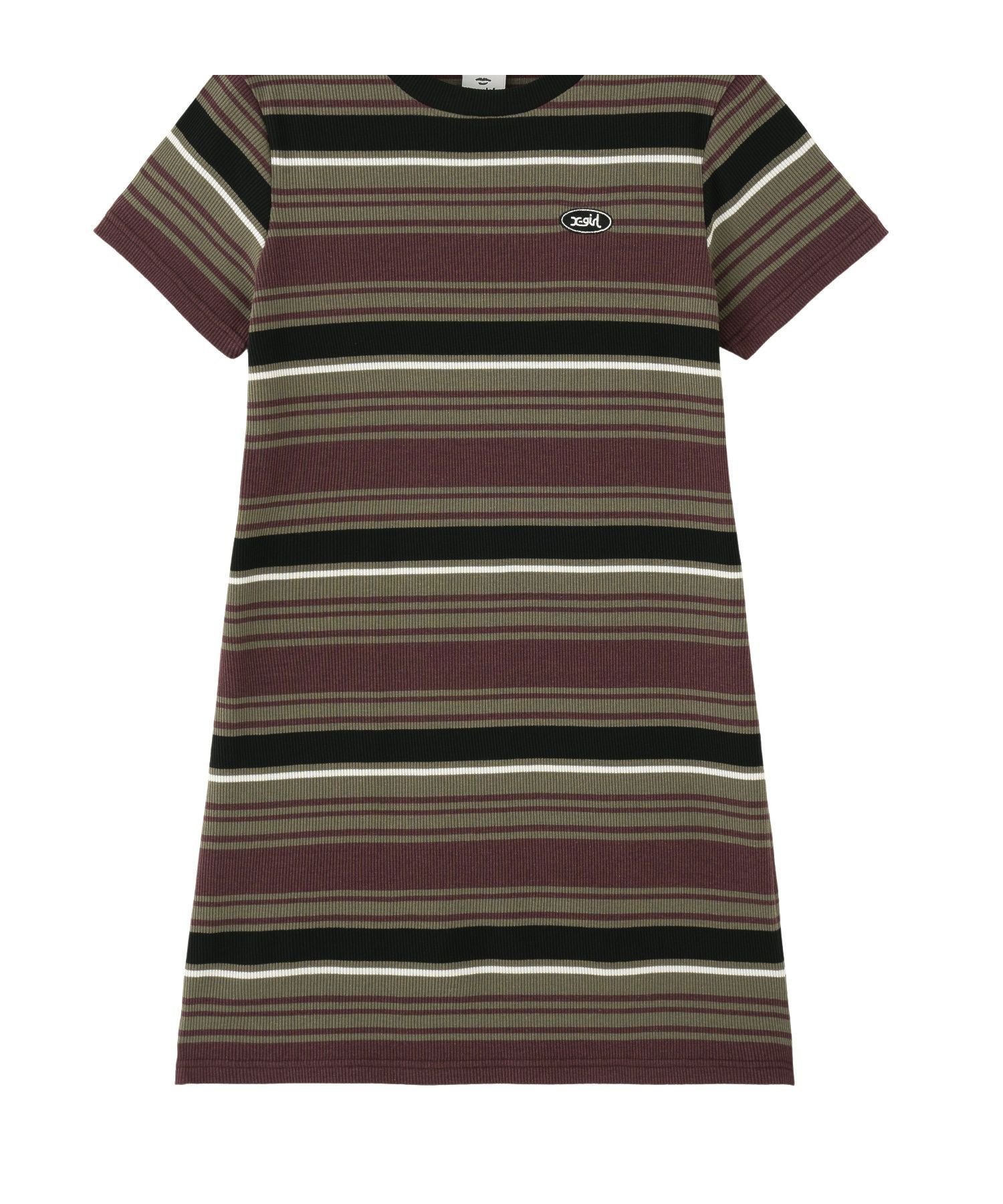 【エックスガール/X-girl】のSTRIPED FITTED S/S DRESS 大人の最旬トレンドファッション＆コーディネート founy(ファウニー) 　ファッション　Fashion　レディースファッション　Fashion for Women　ワンピース　Dresses　フォーマル・パーティードレス・結婚式用ドレス　Elegant & Casual Dresses　キャップ　Cap, Baseball Cap　コンパクト　Compact, Small Size　ショート　Short, Short Length　スニーカー　Sneakers, Trainers　ボーダー　Border, Stripe　半袖　Short Sleeve, Half Sleeve　ワンポイント　One Point, Statement Accent　S/S・春夏　SS, Spring/Summer, Warm Season　おすすめ　Recommended / Our Picks　夏　Summer　 other-1|ID: prp329100004976731 ipo3291000000037302838