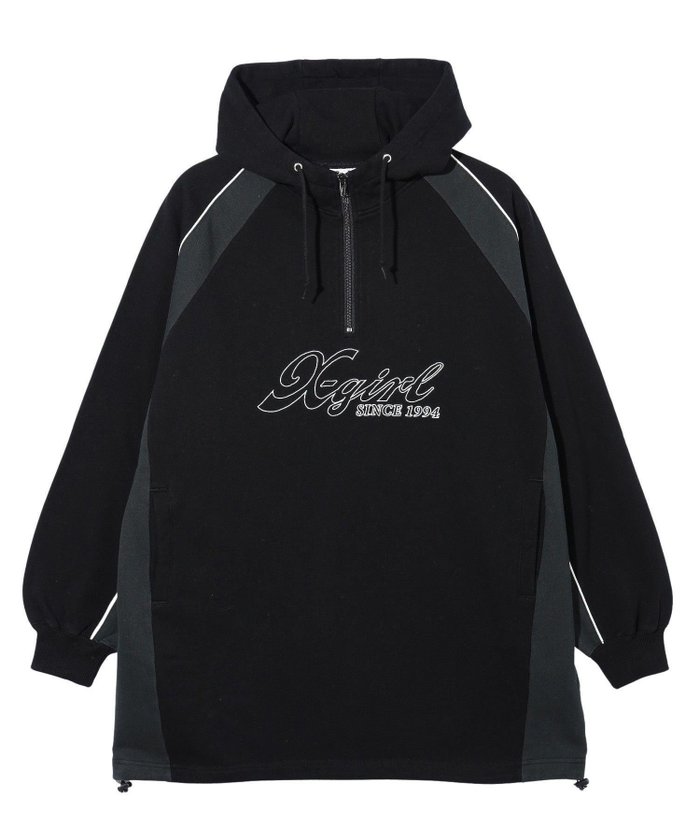 【エックスガール/X-girl】のPANELED SWEAT ANORAK DRESS インテリア・キッズ・メンズ・レディースファッション・服の通販 founy(ファウニー) https://founy.com/ ファッション Fashion レディースファッション Fashion for Women トップス・カットソー Cut & Sew Tops レディースパーカー・カジュアルフーディー Casual Hoodies & Sweatshirts スウェット・クルーネックトップス Sweatshirts & Crewnecks / Relaxed Fit Sweat Tops ワンピース Dresses フォーマル・パーティードレス・結婚式用ドレス Elegant & Casual Dresses ショート Short, Short Length スウェット / スエット Sweatshirt, Sweatwear パーカー Hoodie, Parka フロント Front, Front Design ロング Long, Long-Length A/W・秋冬 Autumn/Winter おすすめ Recommended / Our Picks |ID: prp329100004976733 ipo3291000000037302844