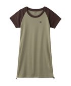 【エックスガール/X-girl】のDRAWSTRING RAGLAN TEE DRESS BEIGE|ID: prp329100004976740 ipo3291000000037302868