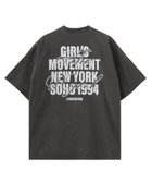 【エックスガール/X-girl】のFADED MIX FONT LOGO S/S BIG TEE DRESS BLACK|ID: prp329100004976744 ipo3291000000037302880