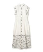 【トゥモローランド/TOMORROWLAND】の【WEB先行 】フルッタエンブロイダリー タックストレートワンピース 大人の最旬トレンドファッション＆コーディネート founy(ファウニー) ファッション Fashion レディースファッション Fashion for Women ワンピース Dresses カフス Cuff Design キャミソール Camisole, Spaghetti Strap Top ドレス Dress, One-Piece モチーフ Motif, Design Theme モノトーン Monotone, Black and White 無地 Plain, Solid Color 夏 Summer エレガント 上品 Elegant thumbnail 12 ホワイト系|ID: prp329100004976753 ipo3291000000037302911