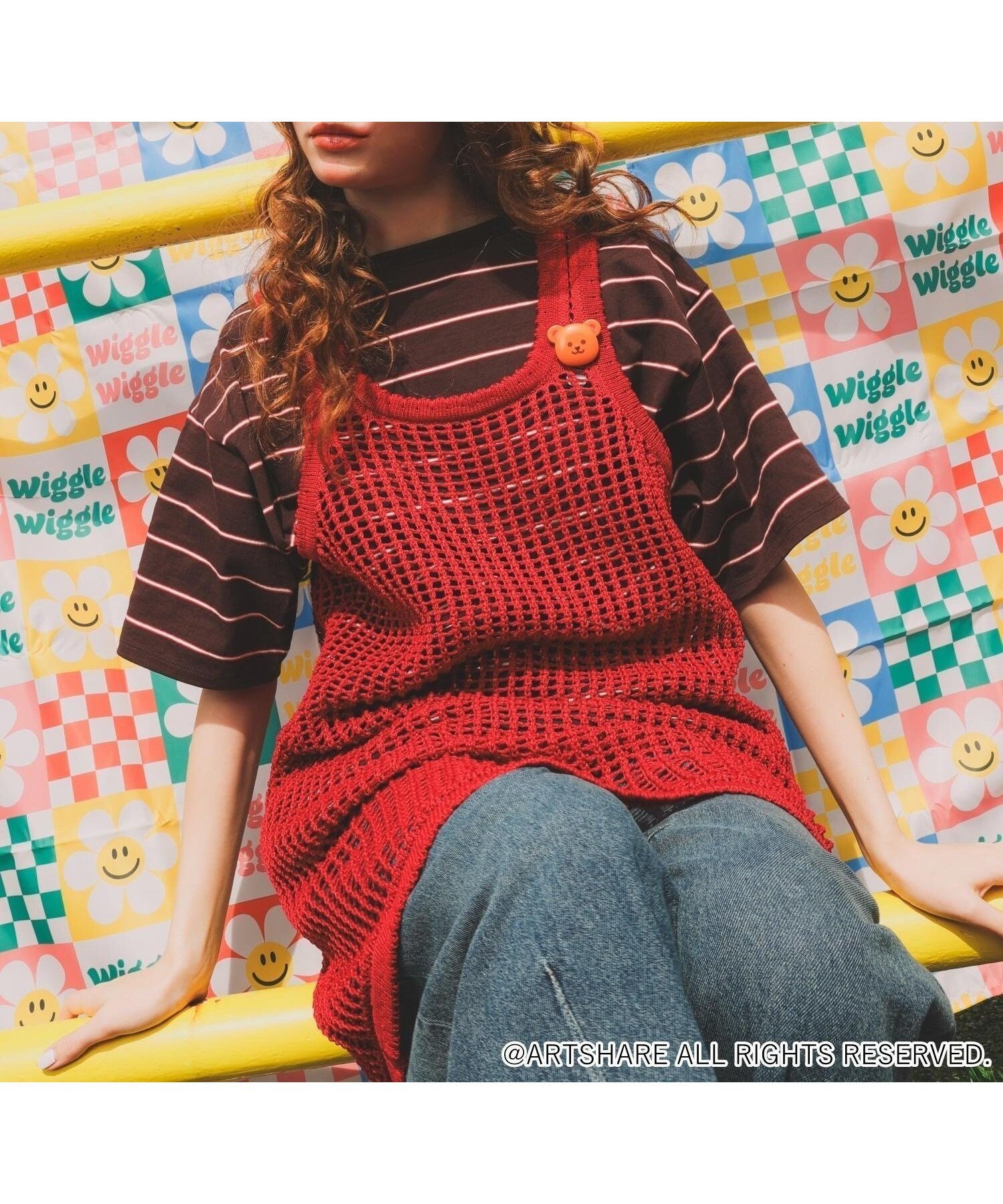 【ニコアンド/niko and】の【wiggle wiggle(ウィグルウィグル)】コラボ レイヤードメッシュワンピース 大人の最旬トレンドファッション＆コーディネート founy(ファウニー) 　ファッション　Fashion　レディースファッション　Fashion for Women　ワンピース　Dresses　カラフル　Colorful Design　コラボ　Collaboration, Collab　タンク　Tank Top, Sleeveless Top　デニム　Denim, Jeans Material　メッシュ　Mesh, Net Fabric　モチーフ　Motif, Design Theme　おすすめ　Recommended / Our Picks　 other-1|ID: prp329100004976762 ipo3291000000037302938