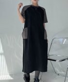 【アズノウアズ プラス/AS KNOW AS plus】の0『ゆったりサイズ』『体系カバー』ポケット付き ラグランTシャツワンピース 大人の最旬トレンドファッション＆コーディネート founy(ファウニー) ファッション Fashion レディースファッション Fashion for Women ワンピース Dresses シャツワンピース / 1枚で着映えコーデ Shirt Dresses シンプル Simple, Minimal ポケット Pocket, Pocket Detail 再入荷 Restock / Back in Stock thumbnail ブラック|ID: prp329100004976780 ipo3291000000037302999