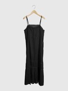 【ラシュッド/LASUD】のCotton lace camisole onepiece ブラック|ID: prp329100004976786 ipo3291000000037303015
