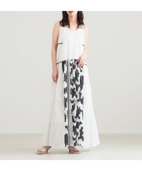【デミルクス ビームス/Demi-Luxe BEAMS】 Devotion TWINS / ZAHARA ノースリーブ ドレス大人の最旬トレンドファッション＆コーディネート founy(ファウニー) ファッション Fashion レディースファッション Fashion for Women トップス・カットソー Cut & Sew Tops キャミソール&ノースリーブ Camisoles & Sleeveless Tops ワンピース Dresses フォーマル・パーティードレス・結婚式用ドレス Elegant & Casual Dresses エスニック Ethnic Style ギャザー Gathered, Ruffled シューズ Shoes, Footwear ドレス Dress, One-Piece ドレープ Drape, Draping Fabric ノースリーブ Sleeveless, No-Sleeve フロント Front, Front Design リゾート Resort, Vacation Style リボン Ribbon, Bow リラックス Relax, Relaxed Fit |ID:prp329100004976788