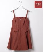 【ヘザー/Heather】の【POLO BCS(ポロ・ビーシーエス)】ZIPキャミミニワンピース レッド|ID: prp329100004976790 ipo3291000000037303028