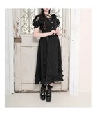 【ノエミ/NOEMIE】のショルダーリボンドロストプリンセスロングワンピース 黒|ID: prp329100004976796 ipo3291000000037303047