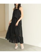 【リリーブラウン/Lily Brown】のコットンレースワンピース 大人の最旬トレンドファッション＆コーディネート founy(ファウニー) ファッション Fashion レディースファッション Fashion for Women ワンピース Dresses インナー Innerwear スカーフ Scarf, Neckwear スマート Smart, Elegant レース Lace, Lace Fabric エレガント 上品 Elegant thumbnail BLK[009]|ID: prp329100004976802 ipo3291000000037303065