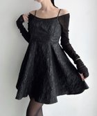 【ジュノア/JUNOAH】のMeiru ジャガードコルセットキャミチュニック 大人の最旬トレンドファッション＆コーディネート founy(ファウニー) ファッション Fashion レディースファッション Fashion for Women トップス・カットソー Cut & Sew Tops キャミソール&ノースリーブ Camisoles & Sleeveless Tops ウォッシュ Washed Finish タンブラー Tumbler, Travel Mug ダメージ Distressed, Destroyed ネップ Nepp, Slub Yarn プリント Print, Printed Pattern おすすめ Recommended / Our Picks thumbnail ブラック|ID: prp329100004976810 ipo3291000000037303092