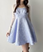 【ジュノア/JUNOAH】のMeiru ジャガードコルセットキャミチュニック 大人の最旬トレンドファッション＆コーディネート founy(ファウニー) ファッション Fashion レディースファッション Fashion for Women トップス・カットソー Cut & Sew Tops キャミソール&ノースリーブ Camisoles & Sleeveless Tops ウォッシュ Washed Finish タンブラー Tumbler, Travel Mug ダメージ Distressed, Destroyed ネップ Nepp, Slub Yarn プリント Print, Printed Pattern おすすめ Recommended / Our Picks thumbnail ブルー|ID: prp329100004976810 ipo3291000000037303093
