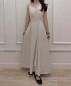 【ジュノア/JUNOAH】のラッフルフレアキャミワンピース 大人の最旬トレンドファッション＆コーディネート founy(ファウニー) ファッション Fashion レディースファッション Fashion for Women ワンピース Dresses キャミソールワンピース Camisole Dresses ウォッシュ Washed Finish タンブラー Tumbler, Travel Mug ダメージ Distressed, Destroyed ネップ Nepp, Slub Yarn プリント Print, Printed Pattern おすすめ Recommended / Our Picks thumbnail アイボリー|ID: prp329100004976815 ipo3291000000037303114