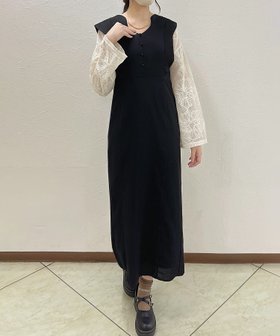 【ジュノア/JUNOAH】のリネン混ニュアンスフリルワンピース【一部ぺチスカートセット】 大人の最旬トレンドファッション＆コーディネート founy(ファウニー) ファッション Fashion レディースファッション Fashion for Women スカート Skirts ウォッシュ Washed Finish タンブラー Tumbler, Travel Mug ダメージ Distressed, Destroyed ネップ Nepp, Slub Yarn プリント Print, Printed Pattern リネン Linen, Linen Fabric おすすめ Recommended / Our Picks |ID:prp329100004976816