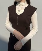 【ジュノア/JUNOAH】のリネン混ニュアンスフリルワンピース【一部ぺチスカートセット】 大人の最旬トレンドファッション＆コーディネート founy(ファウニー) ファッション Fashion レディースファッション Fashion for Women スカート Skirts ウォッシュ Washed Finish タンブラー Tumbler, Travel Mug ダメージ Distressed, Destroyed ネップ Nepp, Slub Yarn プリント Print, Printed Pattern リネン Linen, Linen Fabric おすすめ Recommended / Our Picks thumbnail ダークブラウン|ID: prp329100004976816 ipo3291000000037303117