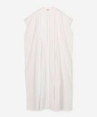 【ビショップ/Bshop】のコットンポプリン ピンタックシャツワンピース WOMEN 大人の最旬トレンドファッション＆コーディネート founy(ファウニー) ファッション Fashion レディースファッション Fashion for Women ワンピース Dresses シャツワンピース / 1枚で着映えコーデ Shirt Dresses インド Indian Textile スリーブ Sleeve, Long Sleeve / Short Sleeve ドレス Dress, One-Piece フレンチ French, French Style フロント Front, Front Design ボックス Boxy, Box Shape ロング Long, Long-Length 羽織 Haori, Light Jacket thumbnail OFFWHITE|ID: prp329100004976827 ipo3291000000037303152