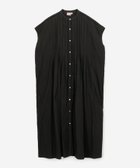 【ビショップ/Bshop】のコットンポプリン ピンタックシャツワンピース WOMEN 大人の最旬トレンドファッション＆コーディネート founy(ファウニー) ファッション Fashion レディースファッション Fashion for Women ワンピース Dresses シャツワンピース / 1枚で着映えコーデ Shirt Dresses インド Indian Textile スリーブ Sleeve, Long Sleeve / Short Sleeve ドレス Dress, One-Piece フレンチ French, French Style フロント Front, Front Design ボックス Boxy, Box Shape ロング Long, Long-Length 羽織 Haori, Light Jacket thumbnail BLACK|ID: prp329100004976827 ipo3291000000037303153
