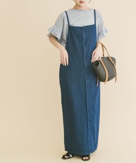 【アイテムズアーバンリサーチ/ITEMS URBAN RESEARCH】 デニムキャミワンピース大人の最旬トレンドファッション＆コーディネート founy(ファウニー) ファッション Fashion レディースファッション Fashion for Women ワンピース Dresses キャミソールワンピース Camisole Dresses 2026年 2026 2026春夏・S/S Spring/Summer 2026 SS26 インナー Innerwear カットソー Cut and Sewn Top シンプル Simple, Minimal デコルテ Décolleté, Neckline 夏 Summer S/S・春夏 SS, Spring/Summer, Warm Season |ID:prp329100004976829