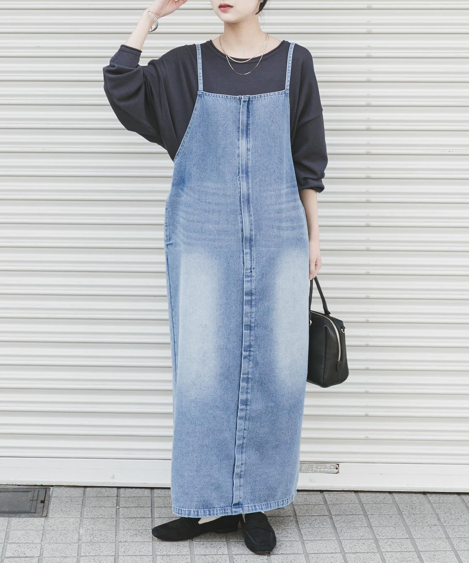 【アイテムズアーバンリサーチ/ITEMS URBAN RESEARCH】のデニムキャミワンピース インテリア・キッズ・メンズ・レディースファッション・服の通販 founy(ファウニー) 　ファッション　Fashion　レディースファッション　Fashion for Women　ワンピース　Dresses　キャミソールワンピース　Camisole Dresses　2026年　2026　2026春夏・S/S　Spring/Summer 2026 SS26　インナー　Innerwear　カットソー　Cut and Sewn Top　シンプル　Simple, Minimal　デコルテ　Décolleté, Neckline　夏　Summer　S/S・春夏　SS, Spring/Summer, Warm Season　ライトインディゴブル|ID: prp329100004976829 ipo3291000000037303163