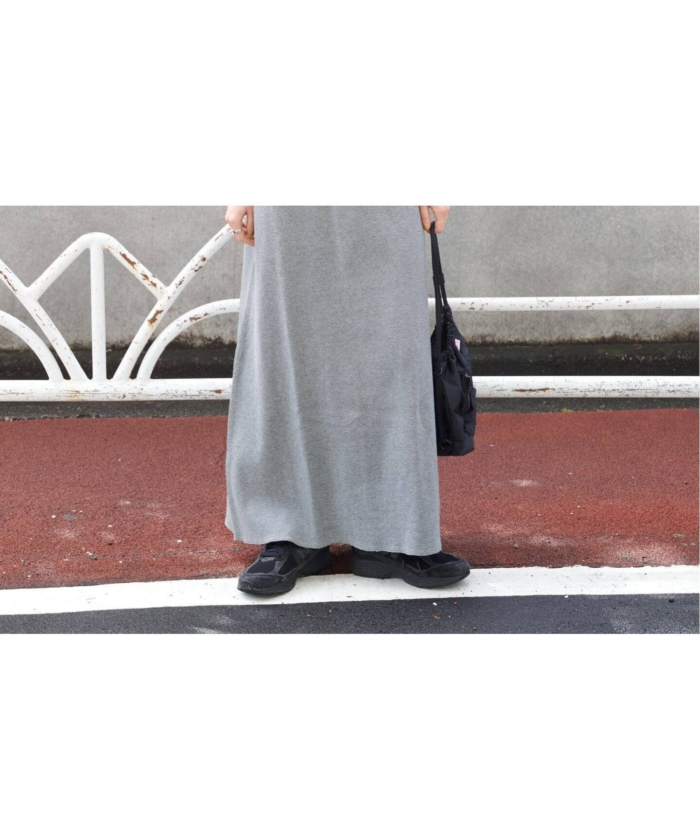 【アウトドアプロダクツ ユージュアルシングス/OUTDOOR PRODUCTS Usual Things】の追加 メッシュサーマルアメスリワンピース インテリア・キッズ・メンズ・レディースファッション・服の通販 founy(ファウニー) 　ファッション　Fashion　レディースファッション　Fashion for Women　ワンピース　Dresses　サーマル　Thermal, Waffle Knit　デニム　Denim, Jeans Material　ノースリーブ　Sleeveless, No-Sleeve　エレガント 上品　Elegant　夏　Summer　グレー|ID: prp329100004976833 ipo3291000000037303182