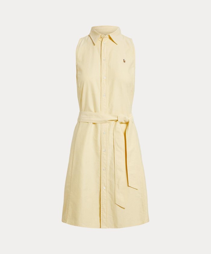 【ラルフローレン/RALPH LAUREN】のコットン オックスフォード スリーブレス シャツドレス インテリア・キッズ・メンズ・レディースファッション・服の通販 founy(ファウニー) https://founy.com/ ファッション Fashion レディースファッション Fashion for Women トップス・カットソー Cut & Sew Tops シャツ・ブラウス・オフィスカジュアル Elegant Blouses & Button-Ups ワンピース Dresses フォーマル・パーティードレス・結婚式用ドレス Elegant & Casual Dresses スリーブ Sleeve, Long Sleeve / Short Sleeve ドレス Dress, One-Piece ノースリーブ Sleeveless, No-Sleeve ヨーク Yoke, Yoke Design |ID: prp329100004976834 ipo3291000000037303184
