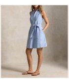 【ラルフローレン/RALPH LAUREN】のコットン オックスフォード スリーブレス シャツドレス 400ブルー|ID: prp329100004976835 ipo3291000000037354981