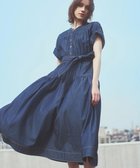 【ストロベリーフィールズ/STRAWBERRY FIELDS】のライトデニムワンピース 大人の最旬トレンドファッション＆コーディネート founy(ファウニー) ファッション Fashion レディースファッション Fashion for Women ワンピース Dresses thumbnail インディゴ|ID: prp329100004976841 ipo3291000000037303206