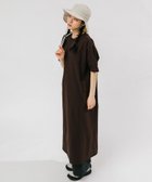 【アーバンリサーチ ドアーズ/URBAN RESEARCH DOORS】のDOT AIR ONEPIECE 大人の最旬トレンドファッション＆コーディネート founy(ファウニー) ファッション Fashion レディースファッション Fashion for Women 軽量 Lightweight, Ultra Light スピンドル Spindle, Drawcord プリント Print, Printed Pattern S/S・春夏 SS, Spring/Summer, Warm Season 夏 Summer 2026年 2026 2026春夏・S/S Spring/Summer 2026 SS26 thumbnail ブラウン|ID: prp329100004976848 ipo3291000000037303232