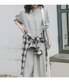 【アイテムズアーバンリサーチ/ITEMS URBAN RESEARCH】のハーフジップドルマンワンピース 大人の最旬トレンドファッション＆コーディネート founy(ファウニー) ファッション Fashion レディースファッション Fashion for Women ワンピース Dresses 2026年 2026 2026春夏・S/S Spring/Summer 2026 SS26 シンプル Simple, Minimal ジップ Zip, Zipper バランス Balance, Style Balance リラックス Relax, Relaxed Fit 夏 Summer S/S・春夏 SS, Spring/Summer, Warm Season thumbnail グレー系その他|ID: prp329100004976864 ipo3291000000037303291