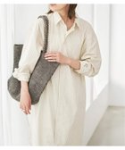 【スローブ イエナ/SLOBE IENA】のファインブロードEXロングシャツワンピース 大人の最旬トレンドファッション＆コーディネート founy(ファウニー) ファッション Fashion レディースファッション Fashion for Women ワンピース Dresses シャツワンピース / 1枚で着映えコーデ Shirt Dresses 2026年 2026 2026春夏・S/S Spring/Summer 2026 SS26 おすすめ Recommended / Our Picks なめらか Smooth, Silky Texture ストライプ Stripe, Striped Pattern スリット Slit, Slit Detail ブロード Broadcloth, Fine Cotton ペチコート Petticoat, Underskirt リラックス Relax, Relaxed Fit レギンス Leggings, Stretch Pants ロング Long, Long-Length 春 Spring thumbnail ナチュラル|ID: prp329100004976868 ipo3291000000037303304