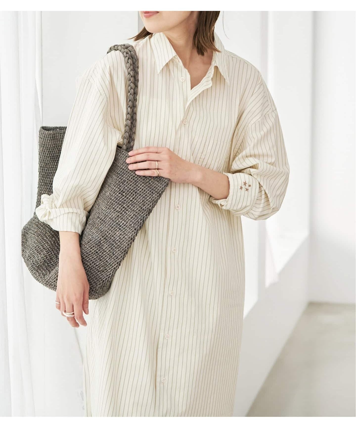 【スローブ イエナ/SLOBE IENA】のファインブロードEXロングシャツワンピース インテリア・キッズ・メンズ・レディースファッション・服の通販 founy(ファウニー) 　ファッション　Fashion　レディースファッション　Fashion for Women　ワンピース　Dresses　シャツワンピース / 1枚で着映えコーデ　Shirt Dresses　2026年　2026　2026春夏・S/S　Spring/Summer 2026 SS26　おすすめ　Recommended / Our Picks　なめらか　Smooth, Silky Texture　ストライプ　Stripe, Striped Pattern　スリット　Slit, Slit Detail　ブロード　Broadcloth, Fine Cotton　ペチコート　Petticoat, Underskirt　リラックス　Relax, Relaxed Fit　レギンス　Leggings, Stretch Pants　ロング　Long, Long-Length　春　Spring　ナチュラル|ID: prp329100004976868 ipo3291000000037303304
