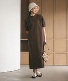 【ビューティ&ユース ユナイテッドアローズ/BEAUTY&YOUTH / UNITED ARROWS】の【WEB限定 Wardrobe DAILY MINIMAL】パフスリーブ カットワンピース UVカット 接触冷感 DK.BROWN|ID: prp329100004976870 ipo3291000000037303309