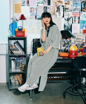 【ニコアンド/niko and】のMODE NORM CORE パイルラガーマキシワンピース 大人の最旬トレンドファッション＆コーディネート founy(ファウニー) ファッション Fashion レディースファッション Fashion for Women ワンピース Dresses マキシ丈ワンピース・ロングドレス Maxi Dresses / Long One-Pieces おすすめ Recommended / Our Picks サンダル Sandals, Summer Shoes ショルダー Shoulder, Shoulder Strap スニーカー Sneakers, Trainers ドロップ Drop Shoulder, Dropped Style ベロア Velour, Soft Velvet ボトム Bottoms, Lower Wear ボーダー Border, Stripe マキシ Maxi, Full Length リゾート Resort, Vacation Style リラックス Relax, Relaxed Fit 夏 Summer 楽ちん Easy Fit, Comfortable |ID:prp329100004976871