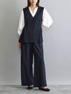 【ニコル クラブ/NICOLE CLUB】の【セットアップアイテム】 ジレ*タックパンツ 67ネイビー|ID: prp329100004976884 ipo3291000000037303356