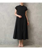 【ミッシェルクラン/MICHEL KLEIN】のフレンチスリーブフレアワンピース 大人の最旬トレンドファッション＆コーディネート founy(ファウニー) ファッション Fashion レディースファッション Fashion for Women ワンピース Dresses 春 Spring 洗える Machine Washable 秋 Autumn サンダル Sandals, Summer Shoes シューズ Shoes, Footwear シンプル Simple, Minimal スタイリッシュ Stylish, Fashionable スポーティ Sporty, Casual Athletic タフタ Taffeta, Structured Fabric ダウン Down, Puffer トレンド Trend, Trending Now ノースリーブ Sleeveless, No-Sleeve バランス Balance, Style Balance フォルム Silhouette, Form フラット Flat, Flat Shoes フレア Flare, Flared ベーシック Basic, Essential ポケット Pocket, Pocket Detail ロング Long, Long-Length 冬 Winter / This Winter 再入荷 Restock / Back in Stock おすすめ Recommended / Our Picks 夏 Summer エレガント 上品 Elegant ビジネス 仕事 通勤 Business / Work / Commuting thumbnail ブラック|ID: prp329100004976887 ipo3291000000037303363