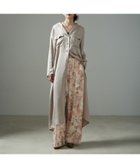 【サロン アダム エ ロペ/SALON adam et rope'】の24AW GENTLE SILKシャツワンピース【セットアップ対応】 グレー系(09)|ID: prp329100004976890 ipo3291000000037303372