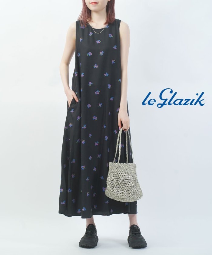 【ブルーコムブルー/BLEU COMME BLEU】のル グラジック スリーブレスドレス インテリア・キッズ・メンズ・レディースファッション・服の通販 founy(ファウニー) https://founy.com/ ファッション Fashion レディースファッション Fashion for Women ワンピース Dresses フォーマル・パーティードレス・結婚式用ドレス Elegant & Casual Dresses インナー Innerwear カーディガン Cardigan, Knitwear キャミソール Camisole, Spaghetti Strap Top ノースリーブ Sleeveless, No-Sleeve フラワー Flower, Floral フレア Flare, Flared モチーフ Motif, Design Theme ラグジュアリー Luxury, Elegant 春 Spring |ID: prp329100004976905 ipo3291000000037303420