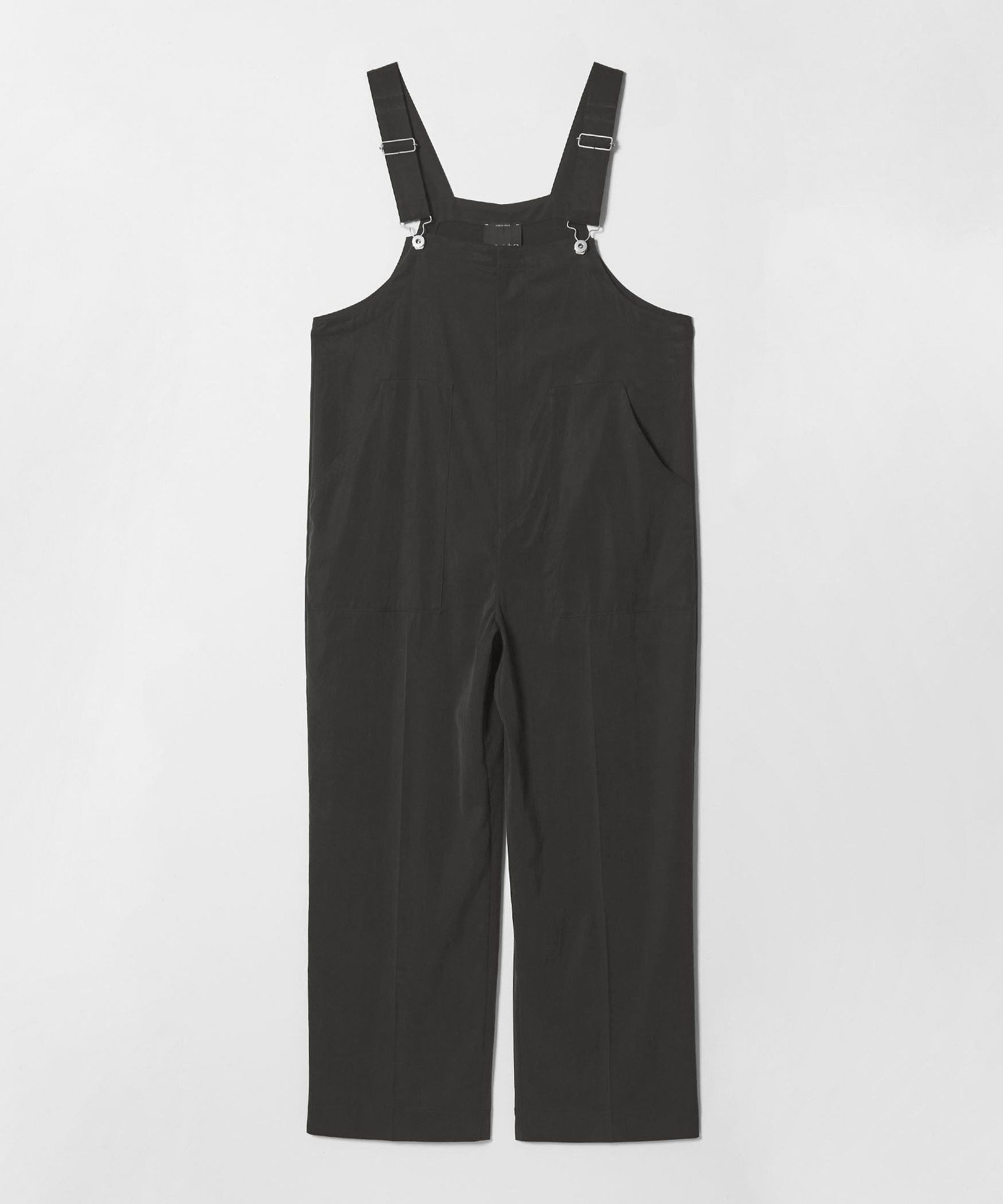 【ユナイテッドアローズ/UNITED ARROWS】のconte パッチポケット サロペット インテリア・キッズ・メンズ・レディースファッション・服の通販 founy(ファウニー) 　ファッション　Fashion　レディースファッション　Fashion for Women　ワンピース　Dresses　サロペット&オールインワン　Dungarees & Jumpsuit Styles　サロペット　Overalls, Salopette　シアー　Sheer, See-Through　パッチ　Patch, Appliqué　ピーチ　Peach, Soft Touch　フロント　Front, Front Design　ポケット　Pocket, Pocket Detail　BLACK|ID: prp329100004976907 ipo3291000000037303427